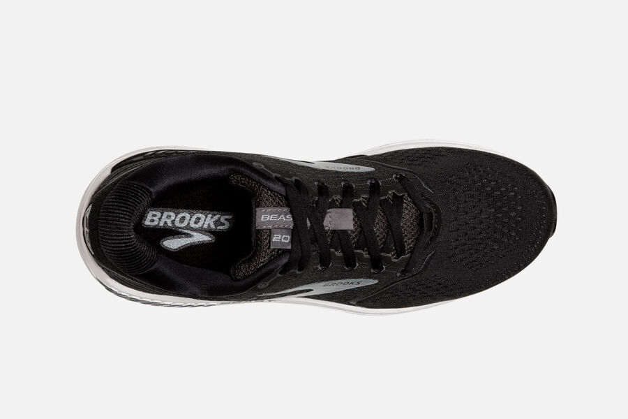 Brooks Beast \'20 Road Löparskor Herr - Svarta/Grå - 1695-FCOUB